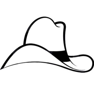 Cowboy Hat, Cowboy Hat Design Coloring Pages: Cowboy Hat Design Coloring Pages