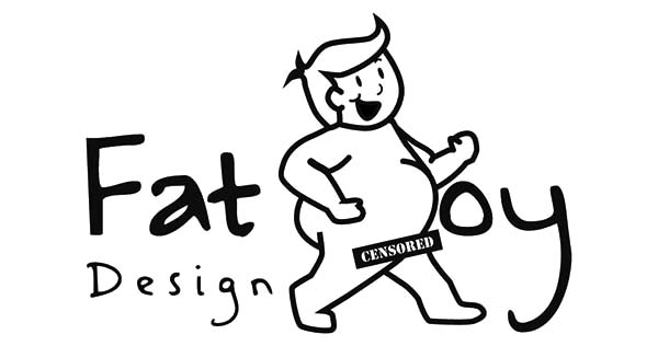 Fat Boy, : Fat Boy Naked Design Coloring Pages