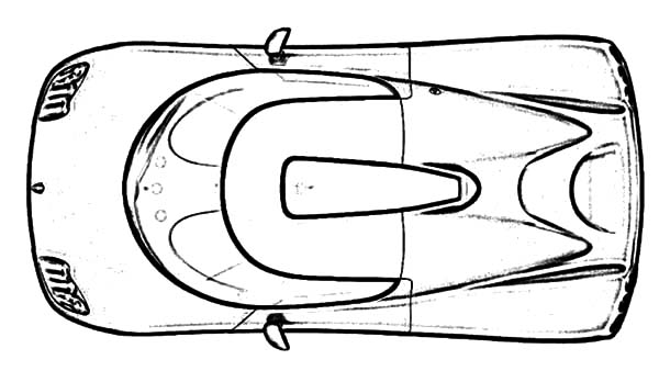 Corvette Cars, : Koenigsegg CC8S Corvette Cars Coloring Pages