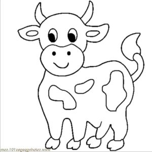 Cows, Little Cows Coloring Pages: Little Cows Coloring Pages