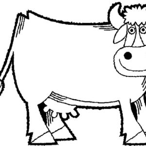 Cows, Sketch Of Cows Coloring Pages: Sketch of Cows Coloring Pages